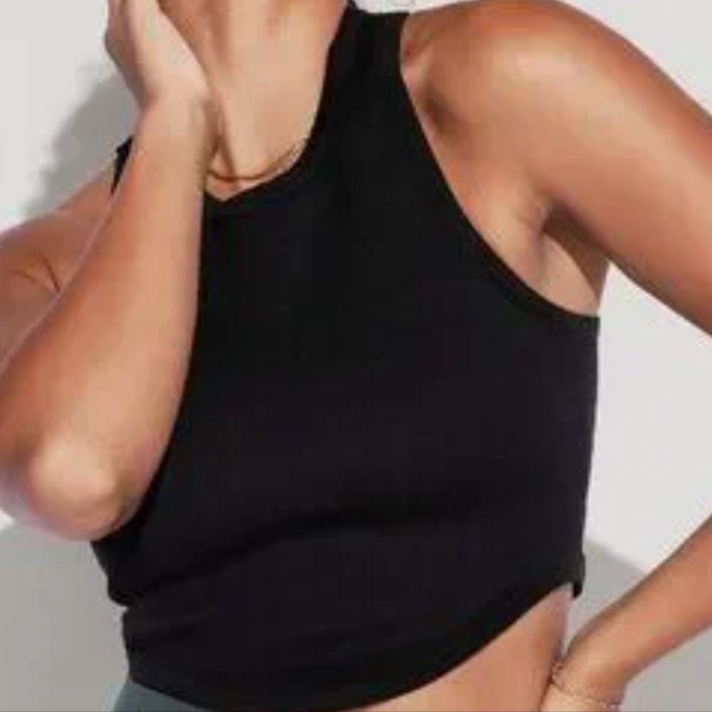 POPFLEX Black Tank Top